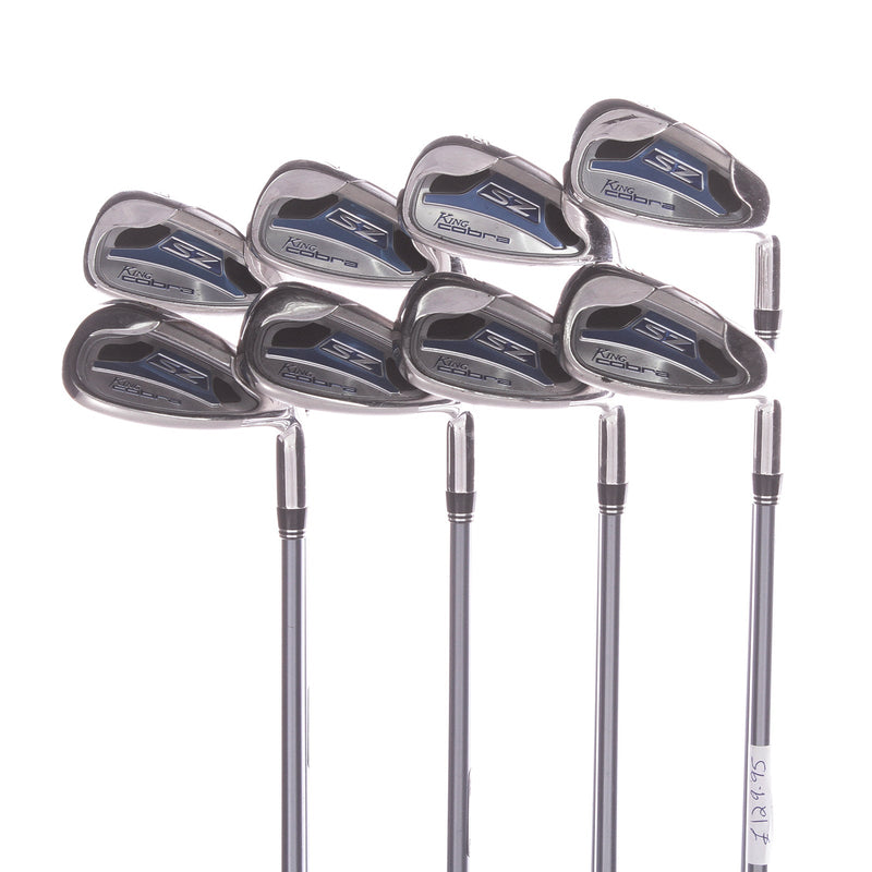 Cobra King Speedzone Graphite Ladies Right Irons 5-SW  Ladies - Aldila DVS HL 50-L