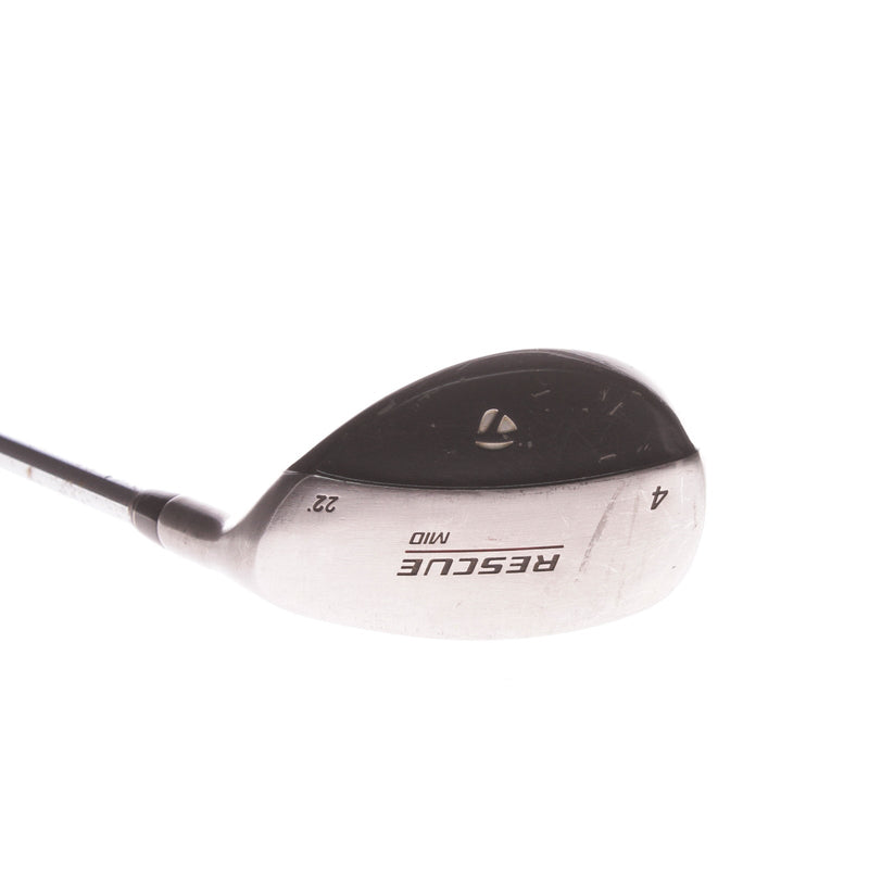 TaylorMade Rescue Mid Steel Men's Right Hybrid 4 22 Degree Regular - TaylorMade Light Metal 95g R