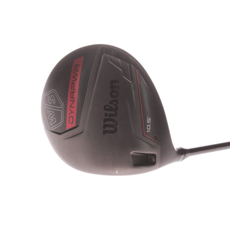 Wilson Dyna-Powered Graphite Men's Left Driver 10.5 Degree Regular - Hzrdus Smoke Red RDX 5.5 50