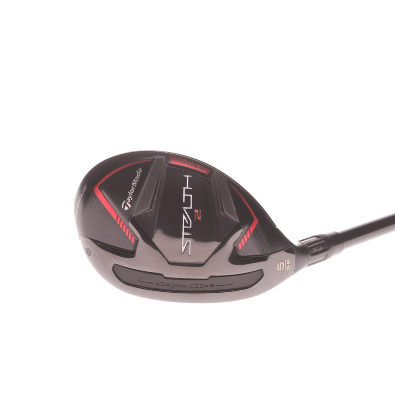 TaylorMade Stealth 2 Graphite Men's Left 5 Hybrid 25 Degree Regular - Fujikura Ventus TR HB 6R