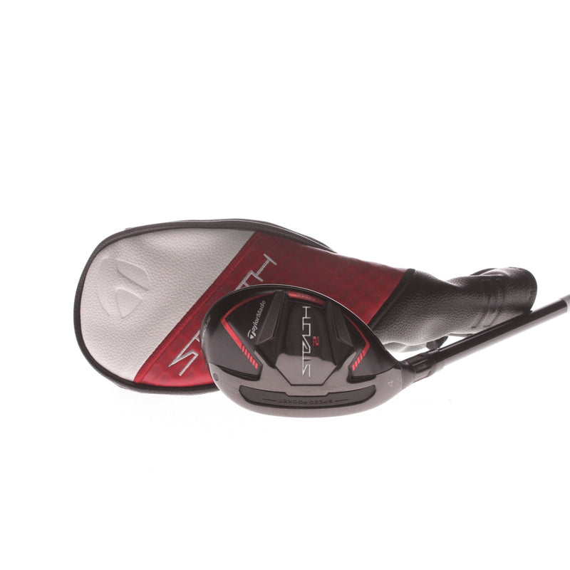 TaylorMade Stealth 2 Graphite Men's Left 4 Hybrid 22 Degree Regular - Fujikura Ventus TR HB 6R