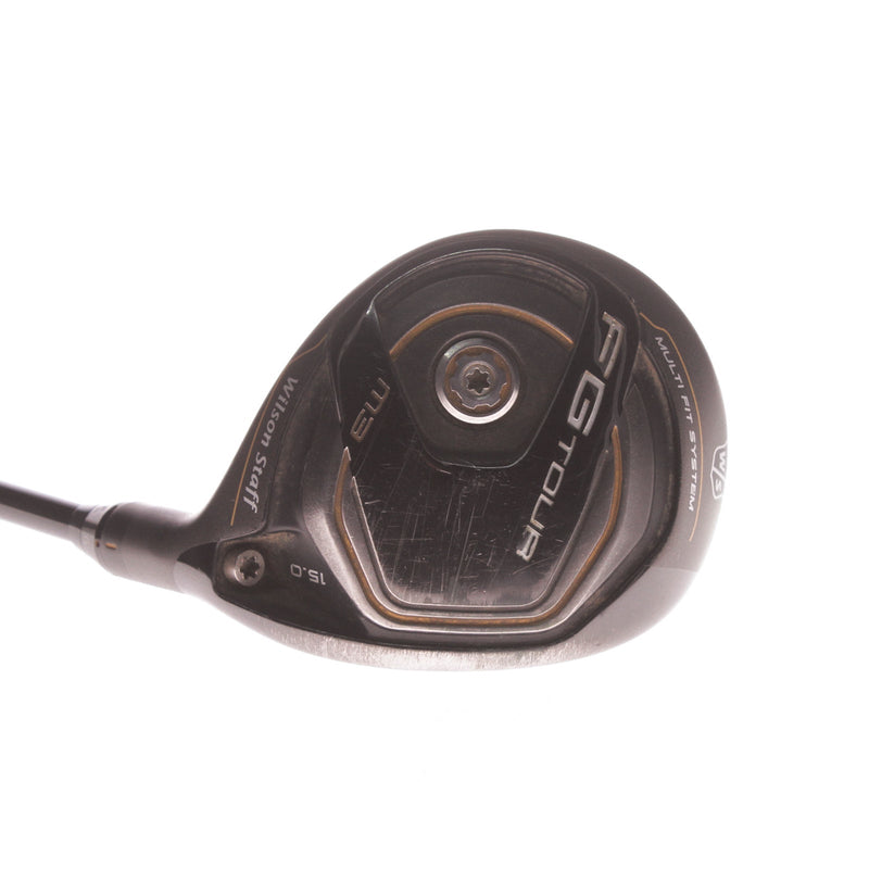 Wilson Staff FG Tour Graphite Men's Right Fairway 3 Wood 15 Degree Stiff - Aldila RIP Phenom 65 S