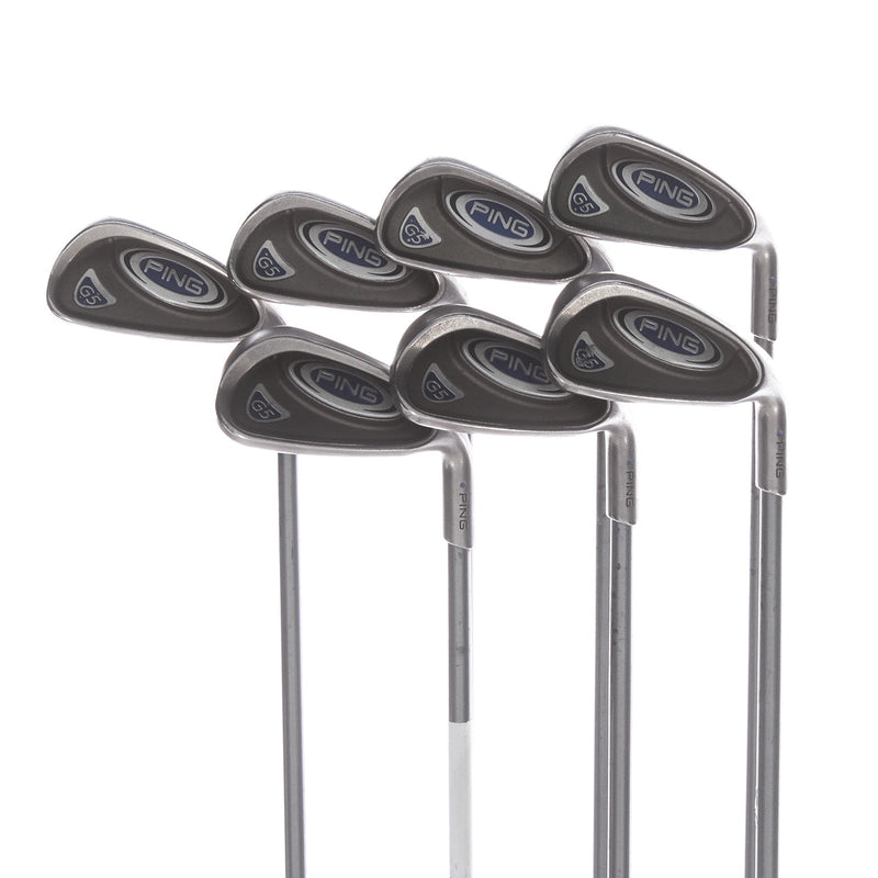 Ping G5 Graphite Men's Right Irons 4-PW Blue Dot  Regular - Ping TFC 100