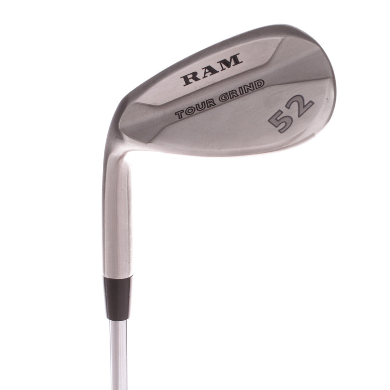 RAM Tour Grind Steel Men's Left Gap Wedge 52 Degree Wedge - RAM