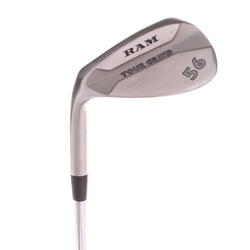 RAM Tour Grind Steel Men's Left Sand Wedge 56 Degree Wedge - RAM