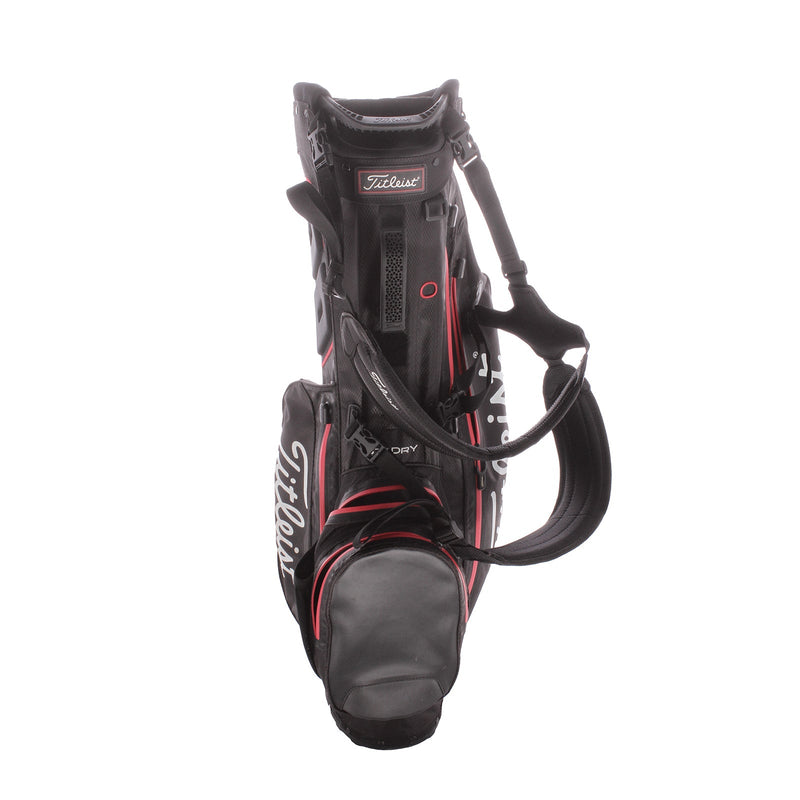 Titleist Second Hand cart Bag - Black/Red