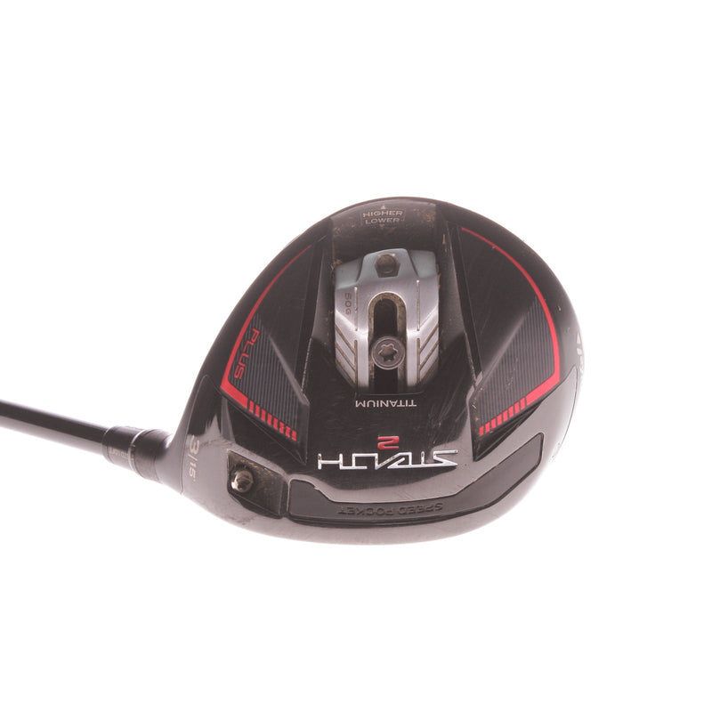 TaylorMade Stealth 2+ Graphite Men's Right Fairway 3 Wood 15 Degree Extra Stiff - Project X Hzrdus 6.5 70g