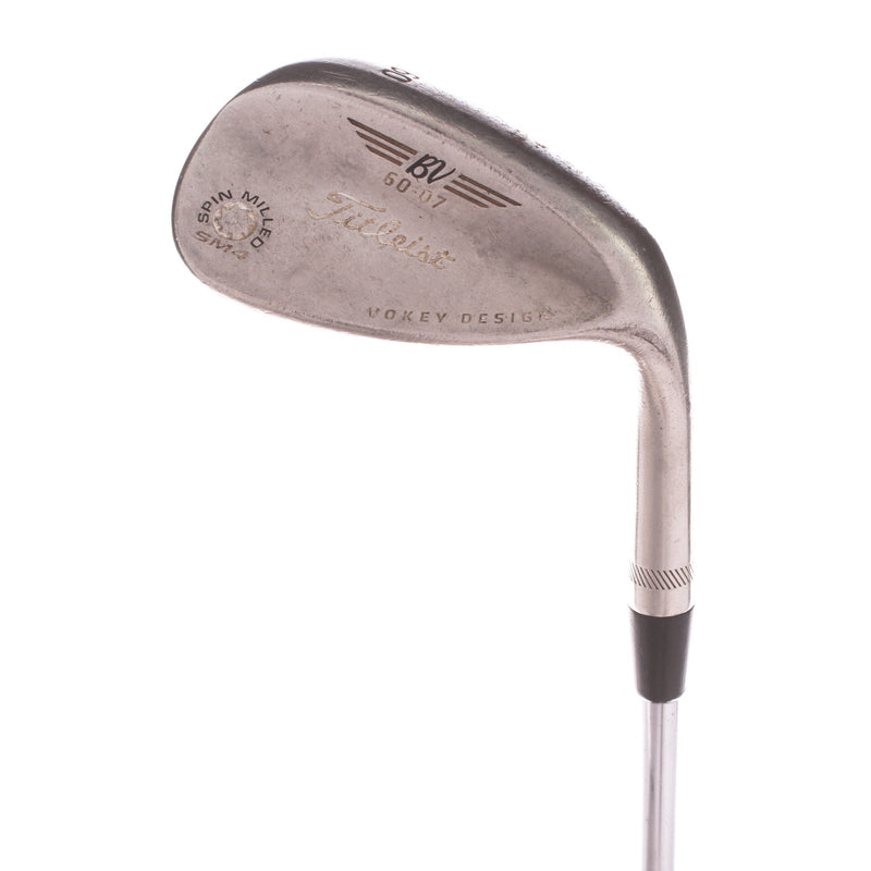 Titleist Vokey SM4 Steel Men's Right Lob Wedge 60 Degree 7 Bounce Wedge - Vokey Design