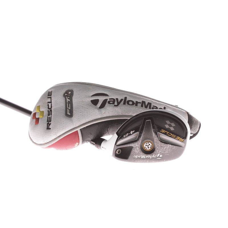 TaylorMade FCT Rescue Graphite Men's Right 4 Hybrid 21 Degree Stiff - Aldila RIP 85S