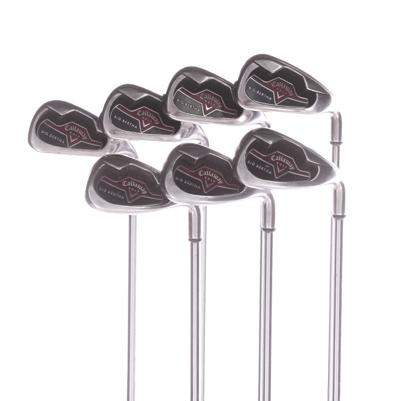 Callaway Big Bertha Steel Men's Right Irons 4-PW  Regular - Callaway