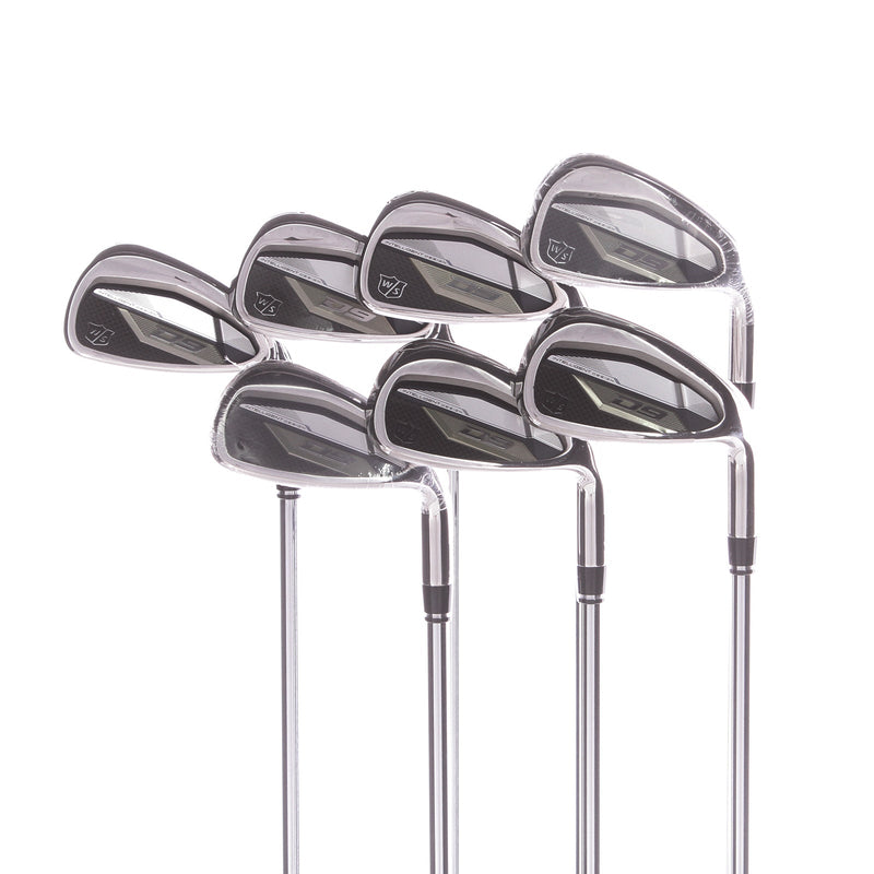 Wilson D9 Steel Men's Right Irons 5-GW  Regular - KBS Max Ultralite