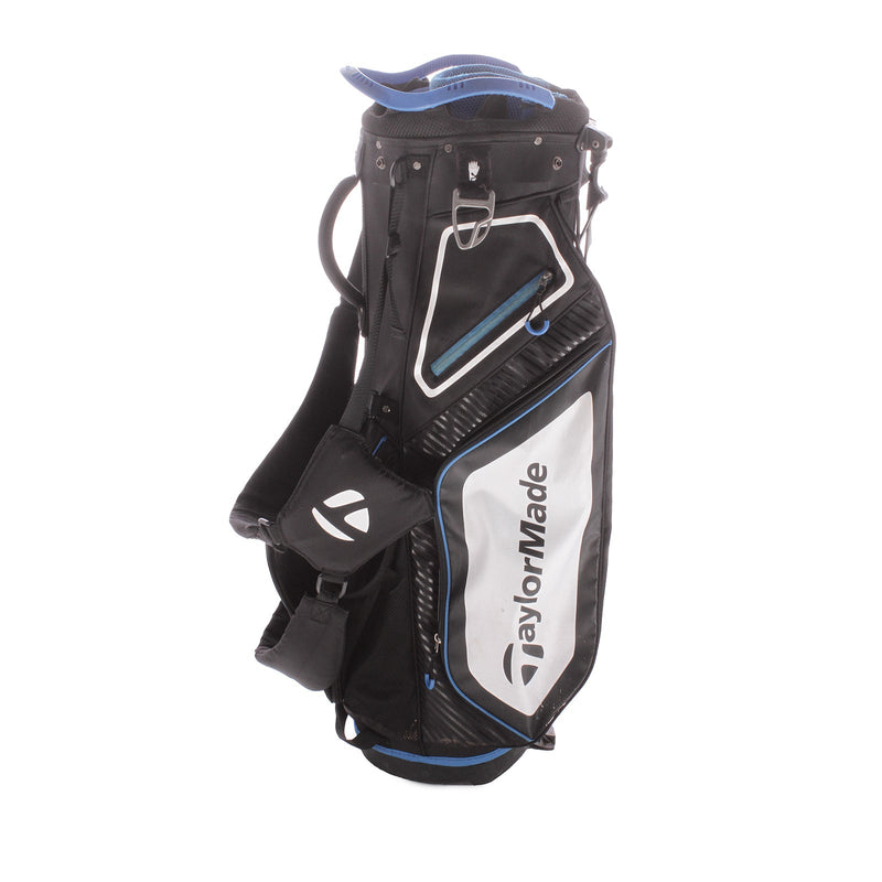 TaylorMade Second Hand Stand Bag - Black/White/Blue