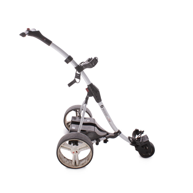 Motocaddy S1 18 Hole Lithium Second Hand Elecric Golf Trolley - White