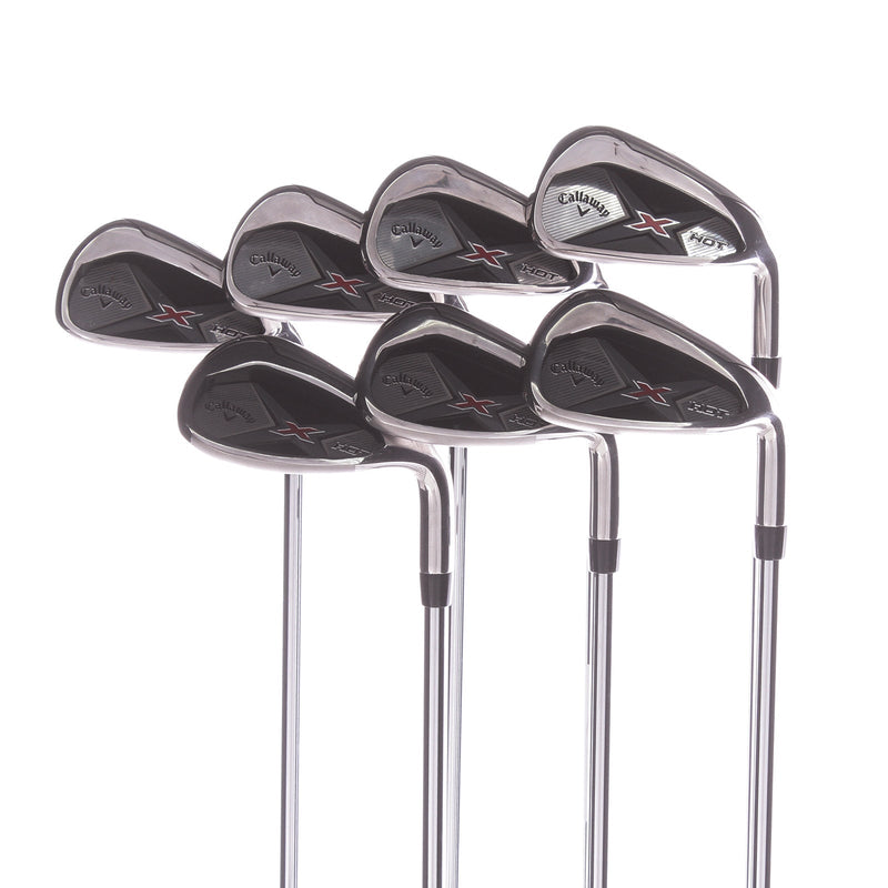 Callaway X Hot Steel Men's Right Irons 5-SW Regular - True temper XP 85 R300