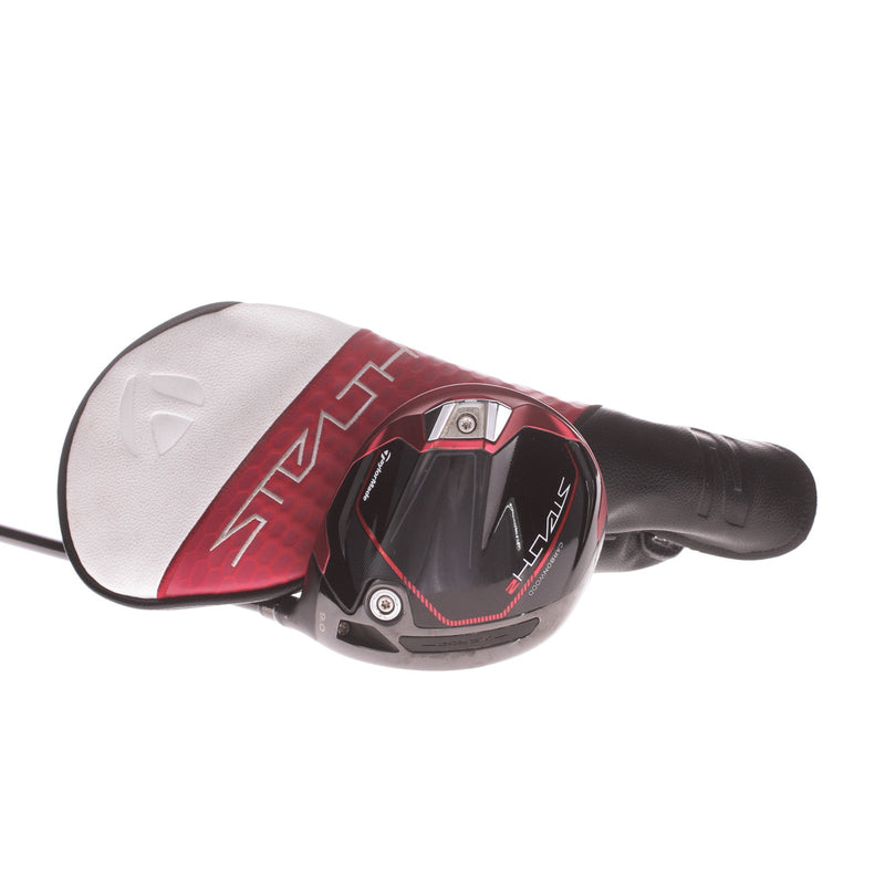 TaylorMade Stealth 2 Graphite Men's Right Driver 9 Degree Stiff - Hzrdus Smoke Red RDX 6.0 60