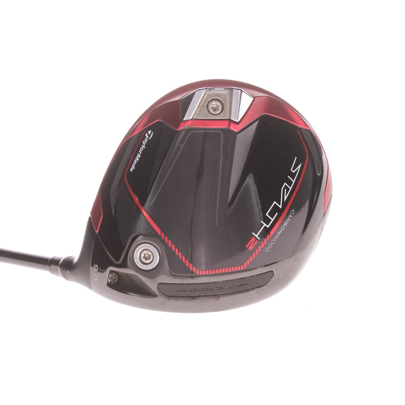 TaylorMade Stealth 2 Graphite Men's Right Driver 9 Degree Stiff - Hzrdus Smoke Red RDX 6.0 60