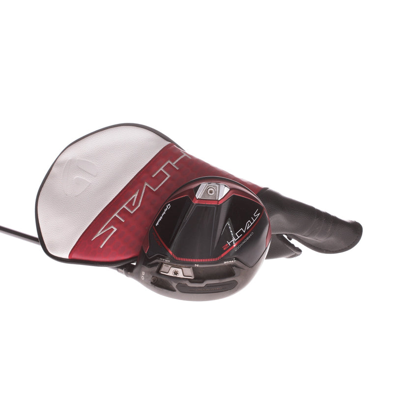 TaylorMade Stealth 2 Plus Graphite Men's Right Driver 9 Degree Stiff - Fujikura Ventus Red TR 5-S