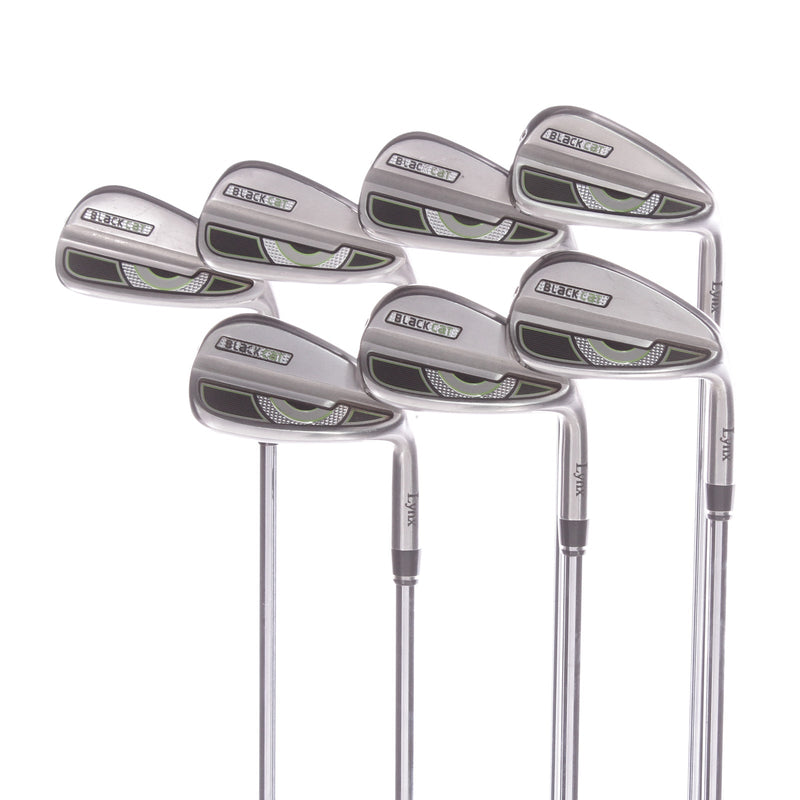 Lynx Black Cat Steel Men's Right Irons 4-PW Regular - KBS Tour 90 R