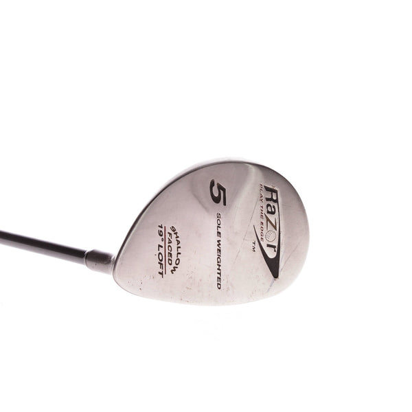 Razor Golf Shallow Faced Graphite Ladies Right Fairway 5 Wood 19 Degree Ladies - Light Touch