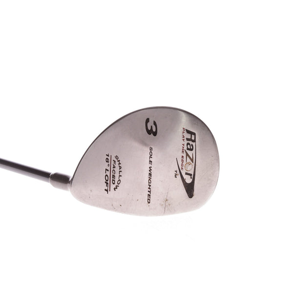 Razor Golf Shallow Faced Graphite Ladies Right Fairway 3 Wood 16 Degree Ladies - Light Touch