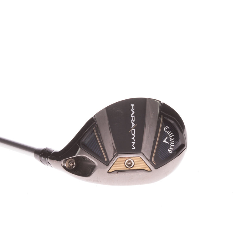 Callaway Paradym Graphite Men's Right 4 Hybrid 21 Degree Senior - Aldila Ascent 50 A