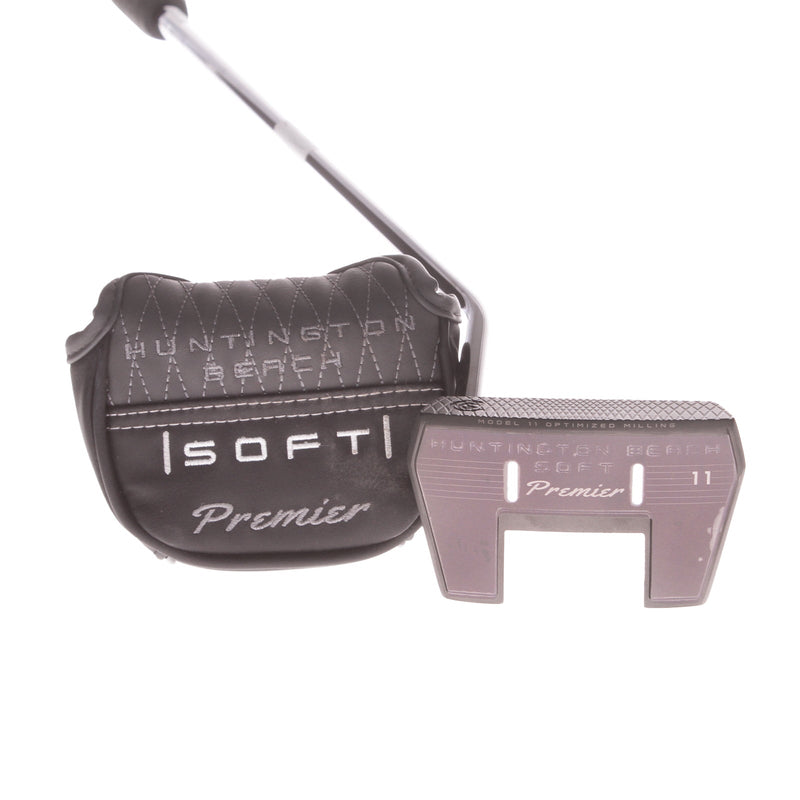 Cleveland Huntington Beach Soft Premier 11 Men's Left Putter 34 Inches- Lamkin Sink Fit Pistol