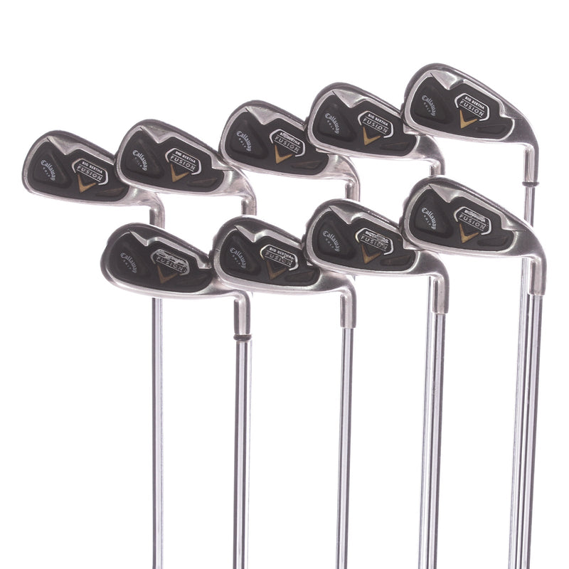 Callaway Big Bertha Fusion Steel Men's Right Irons 3-SW Regular - N.S.Pro 950GH R