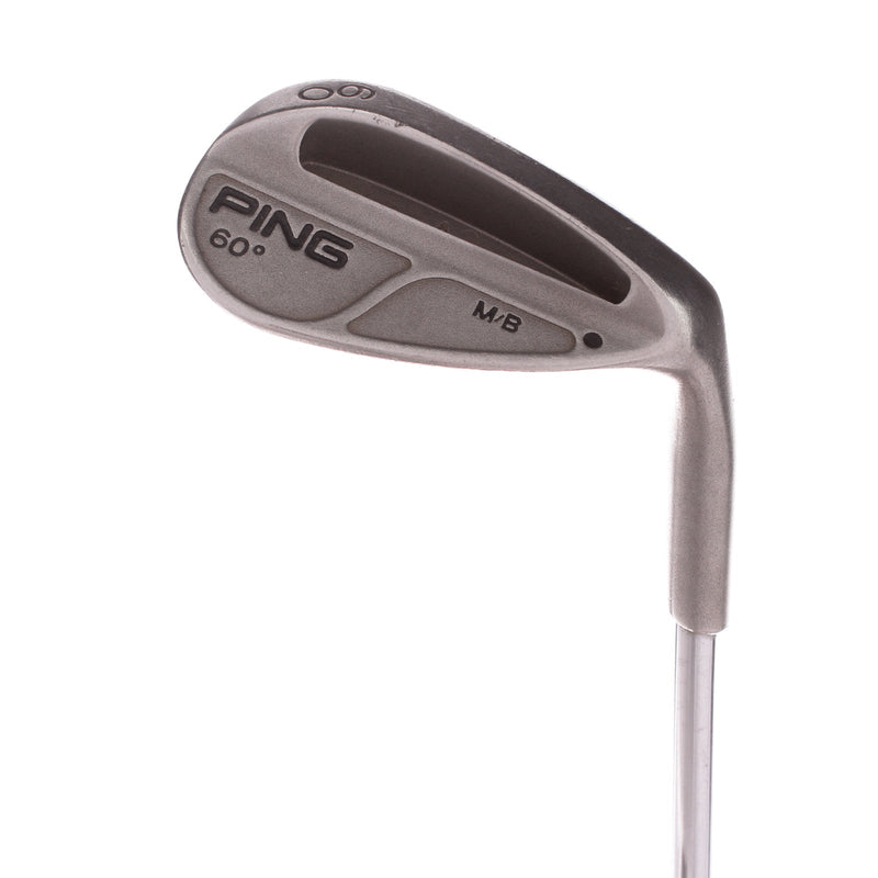 Ping M/B Steel Men's Right Lob Wedge Black Dot 60 Degree Wedge - Ping