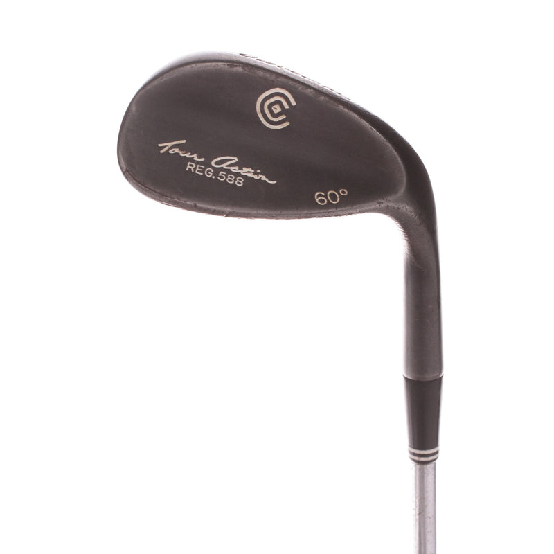 Cleveland Tour Action Reg.588 Steel Men's Right Lob Wedge 60 Degree Wedge - True Temper