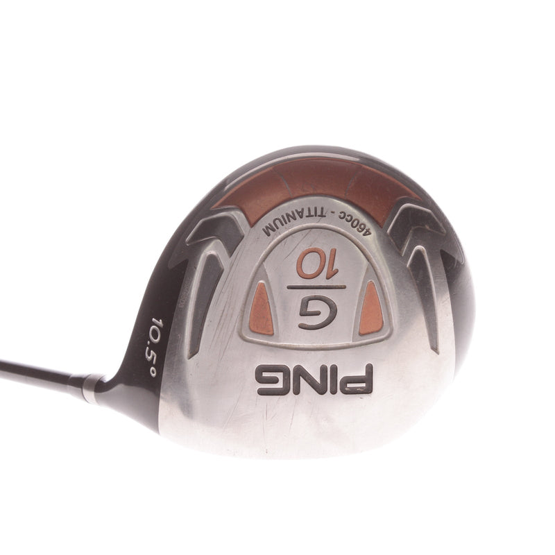 Ping G10 Graphite Men's Right Driver 10.5 Degree Regular - Grafalloy ProLaunch Red R