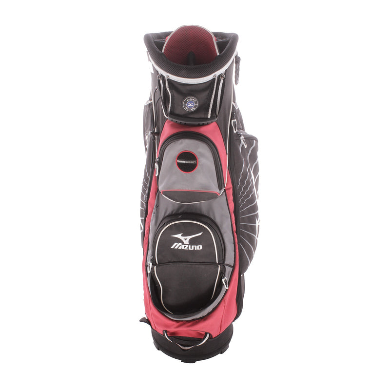 Mizuno Second Hand Cart Bag - Black/Red