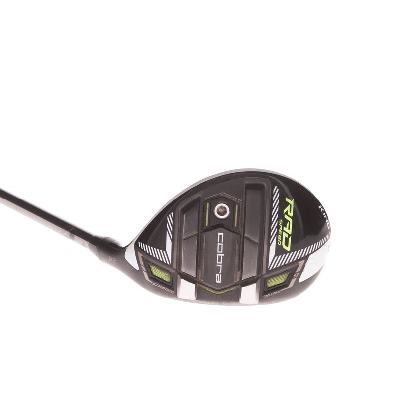 Cobra Radspeed Graphite Men's Right 3 Hybrid 24 Degree Regular - UST Mamiya Recoil ESX 480 F3