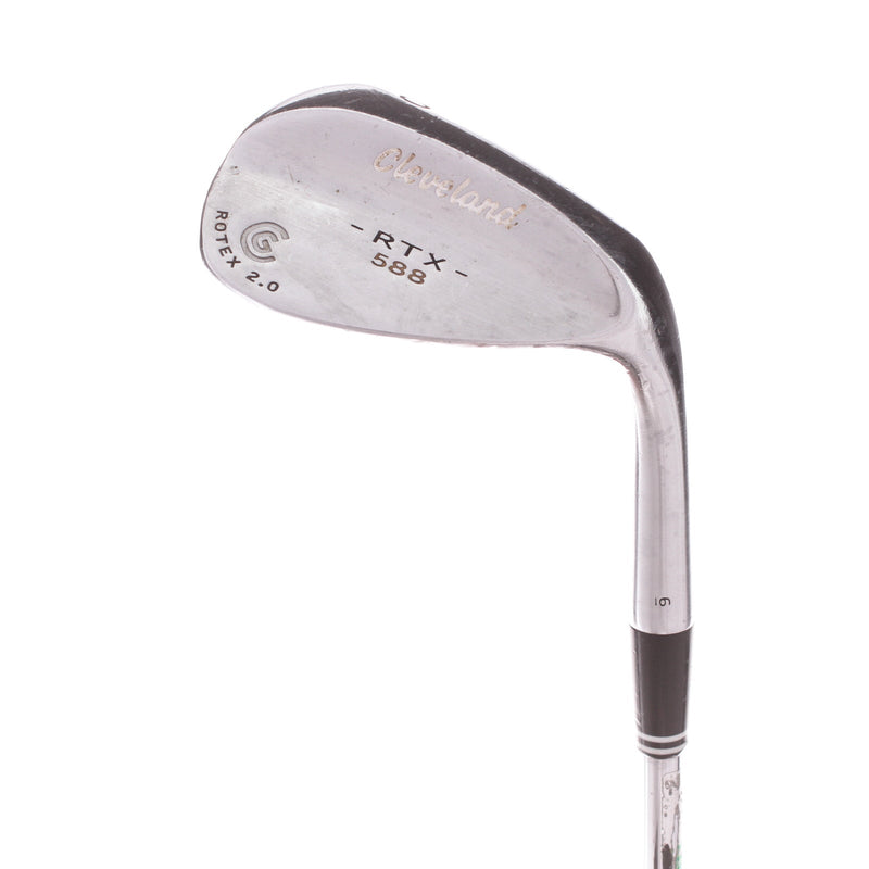 Cleveland RTX 588 Rotex 2.0 Steel Men's Right Lob Wedge 60 Degree Wedge - True Temper Dynamic Gold W