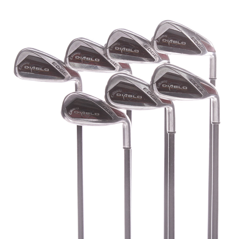 Callaway Diablo Edge Graphite Men's Right Irons 5-SW Regular - Callaway I-75G R