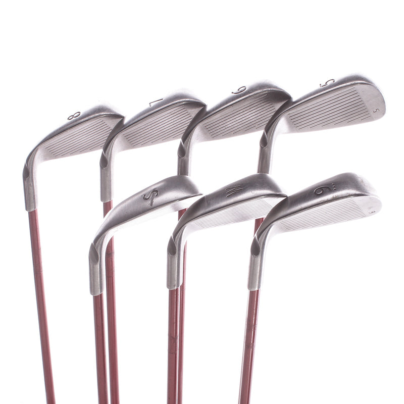 Ping G15 Graphite Men's Right Irons 5-SW Red Dot Soft Regular - Ping TFC 149 I S-R