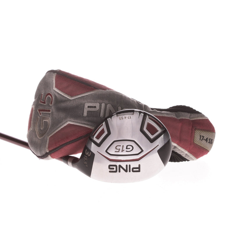 Ping G15 Graphite Men's Right Fairway 3 Wood 15.5 Degree Soft Regular - Ping TFC 149 F S-R