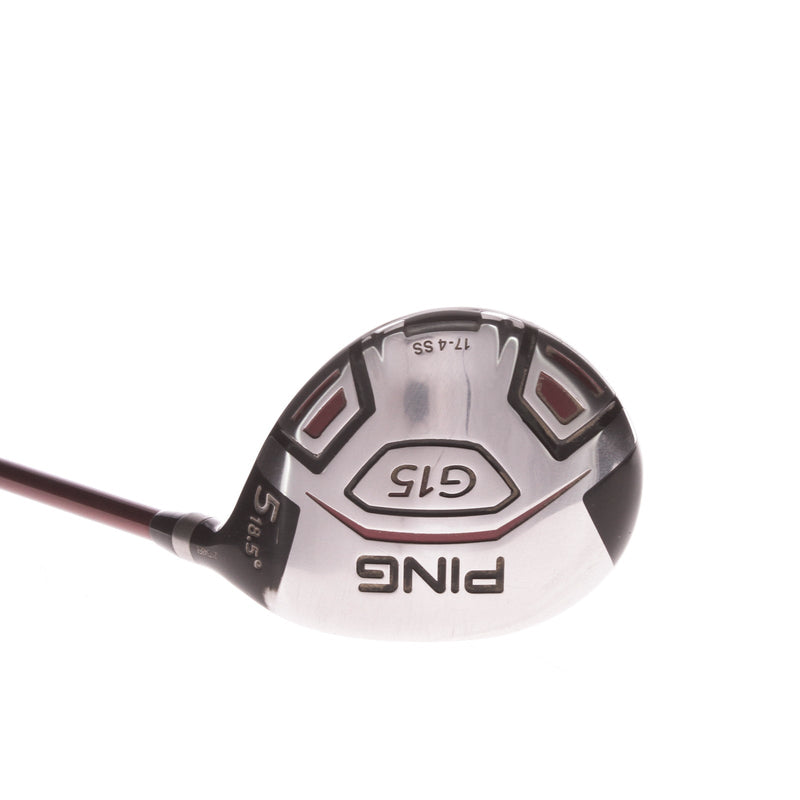 Ping G15 Graphite Men's Right Fairway 5 Wood 18.5 Degree Soft Regular - Ping TFC 149 F S-R