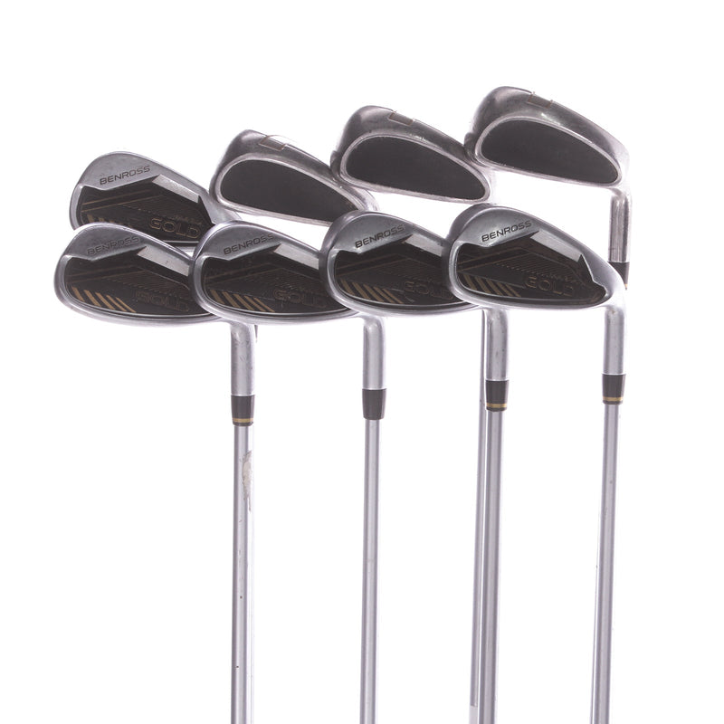 Benross Gold Draw Bias Graphite Men's Right Irons 5-SW+GW Regular - Fujikura R