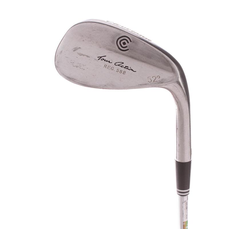 Cleveland 588 Tour Action Chrome Steel Men's Right Gap Wedge 52 Degree Wedge - Cleveland