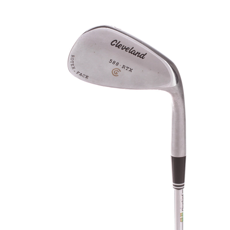 Cleveland 588 RTX Steel Men's Right Gap Wedge 50 Degree 10 Bounce Wedge - True Temper Dynamic Gold W