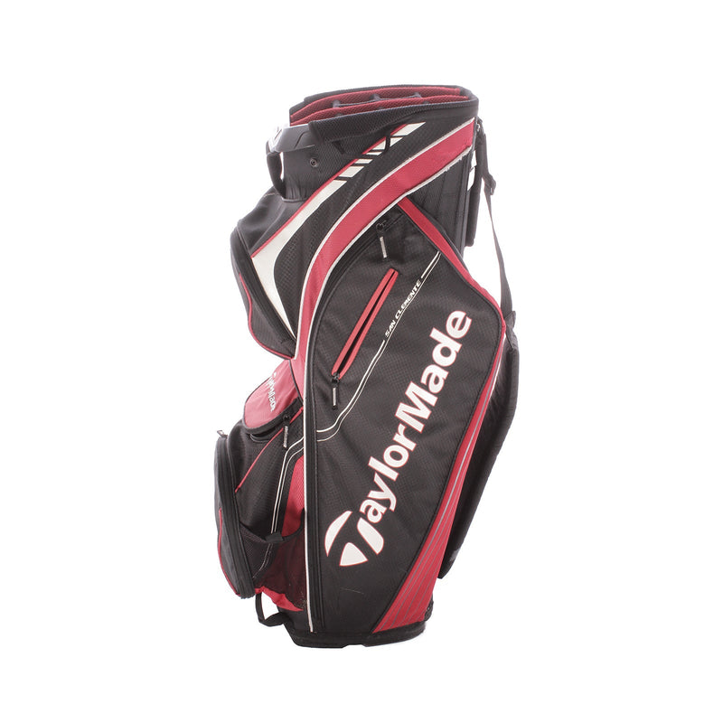 TaylorMade Second Hand Cart Bag - Black/Red