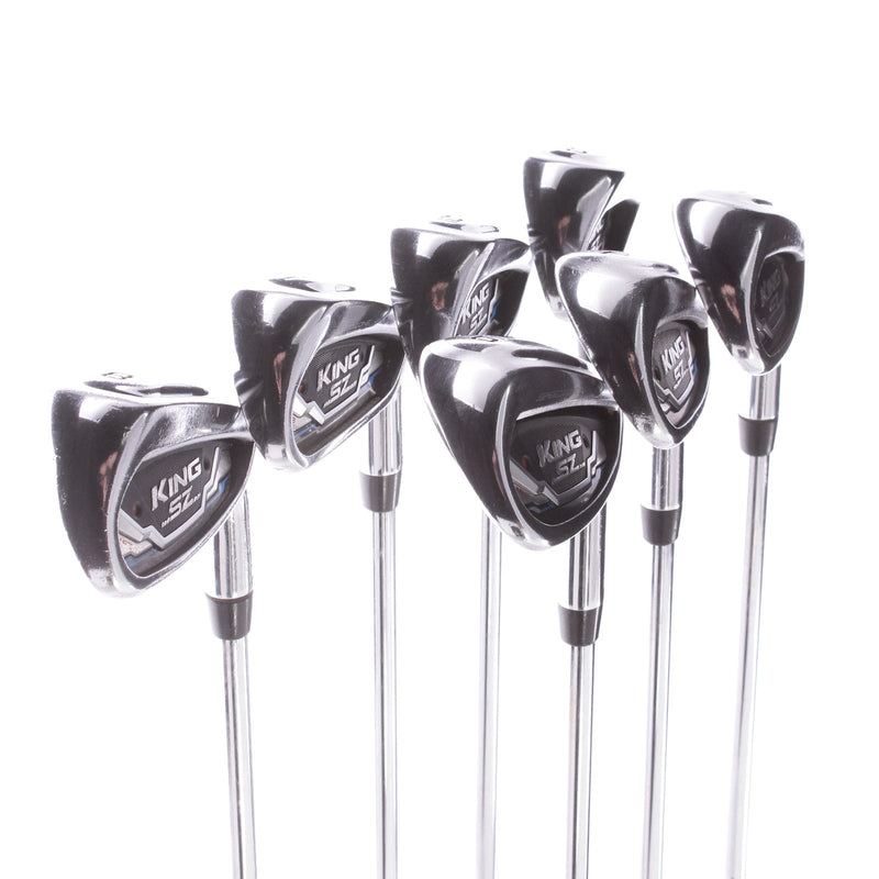 Cobra King Speedzone One Length Steel Men's Right Irons 5-GW Regular - KBS Tour R