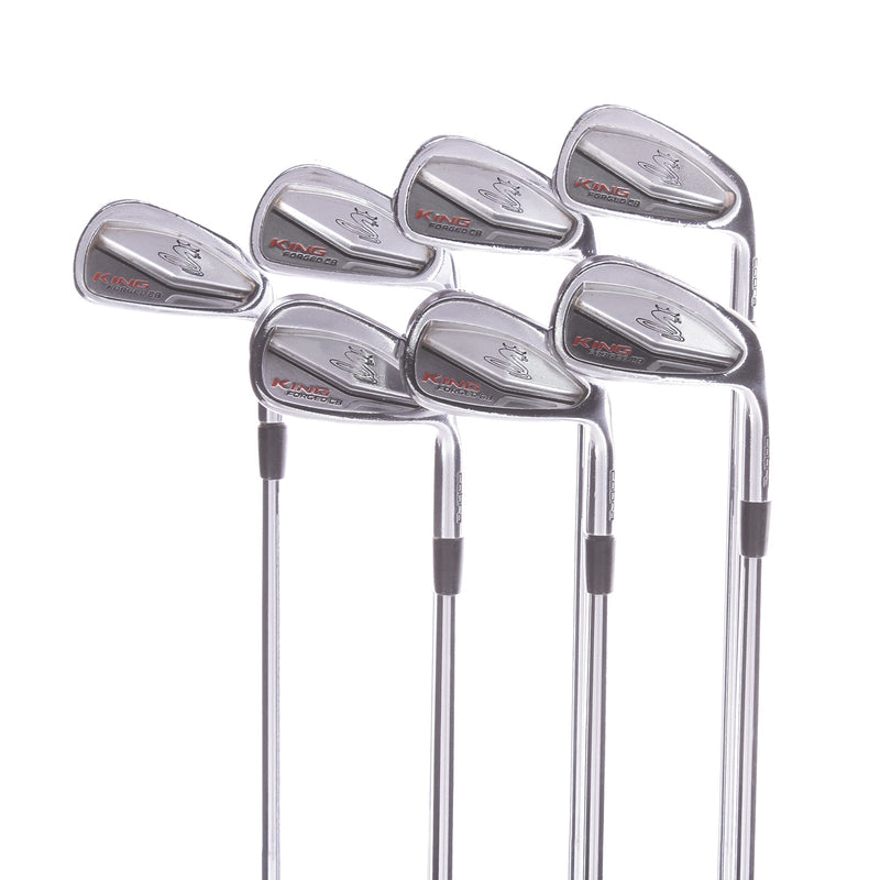 Cobra King Forged CB Steel Men's Right Irons 4-PW Stiff - N.S.Pro Modus 3