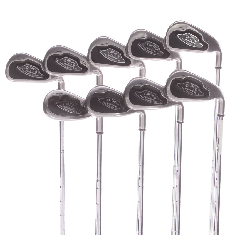 Callaway X-16 Pro Series Steel Men's Right Irons 3-SW Regular - Callaway X-16 Pro Series