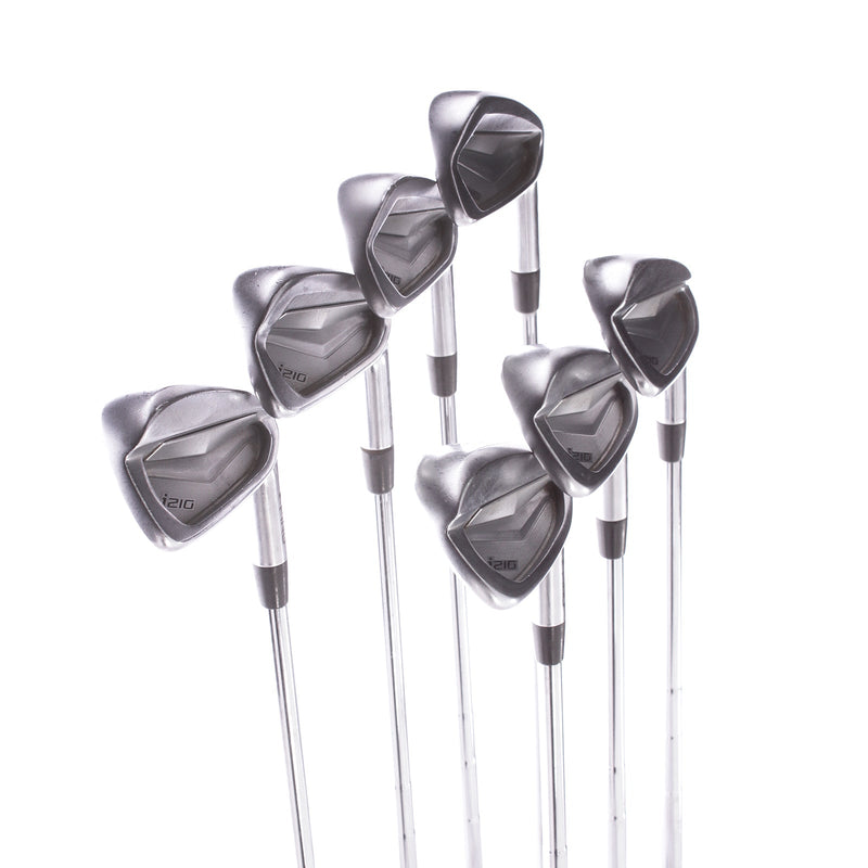 Ping i210 Steel Men's Right Irons 4-PW Green Dot Stiff - Ping CFS Distance S