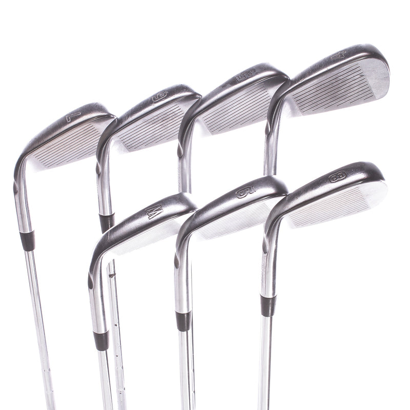 Ping i210 Steel Men's Right Irons 4-PW Green Dot Stiff - Ping CFS Distance S