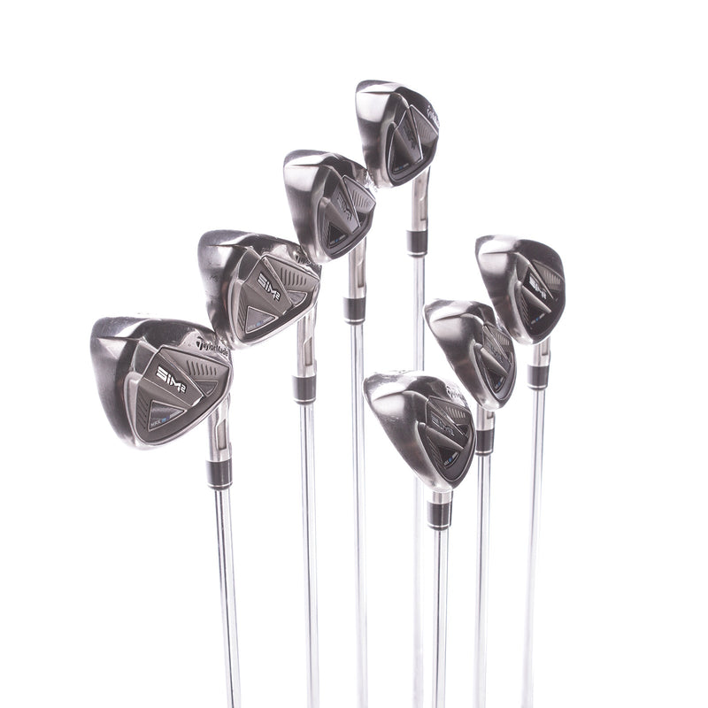 TaylorMade Sim2 Max Steel Men's Right Irons 5-AW Regular - KBS Max MT 85 R