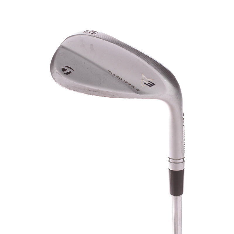 TaylorMade Milled Grind 3 Steel Men's Right Lob Wedge 60 Degree 8 Bounce Stiff - True Temper Dynamic Gold S200