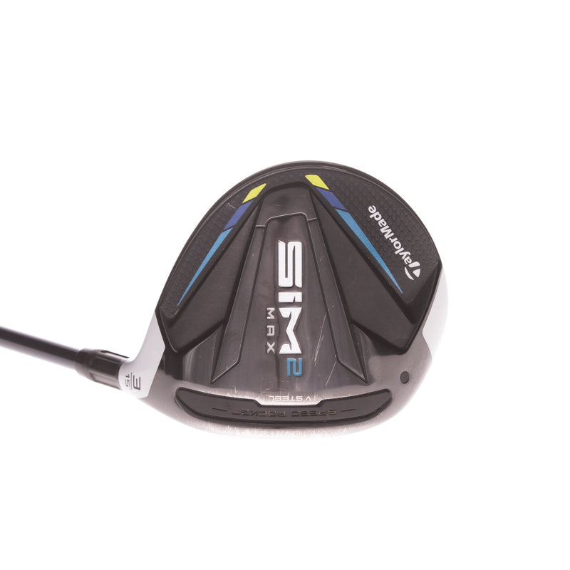 TaylorMade Sim 2 Max Graphite Men's Right Fairway 3 Wood 15 Degree Stiff - Fujikura Ventus Blue 6 S