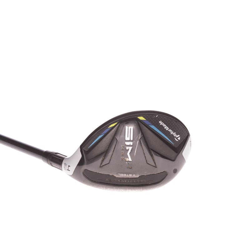 TaylorMade Sim 2 Max Graphite Men's Right Hybrid 4 22 Degree Stiff - Fujikura Ventus Blue 7 S